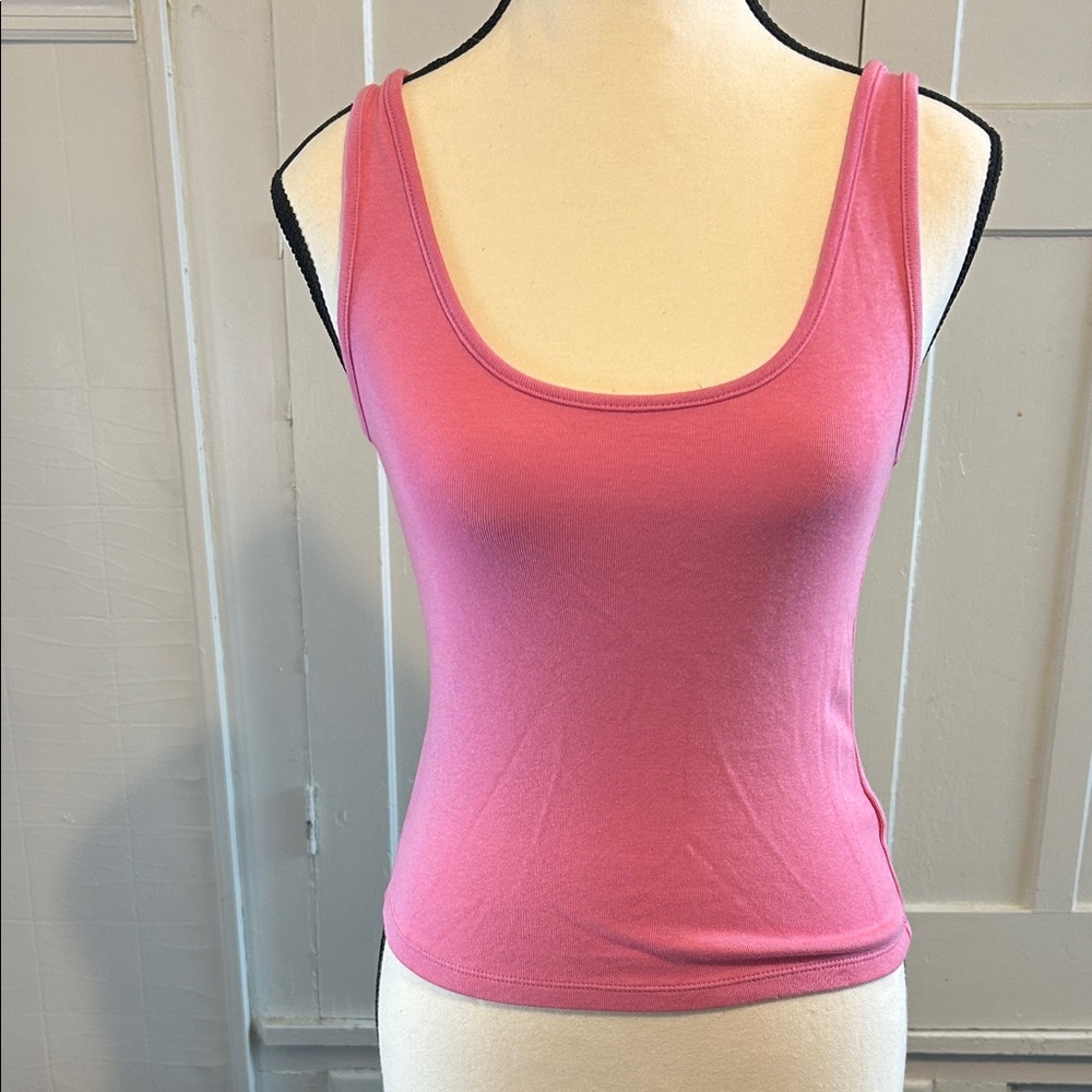 GAP Pink Cropped Tank Top for Women